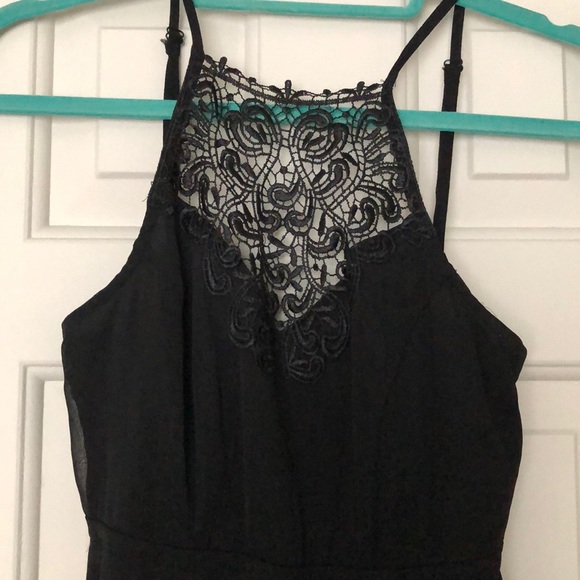 Black Lace Dress - Picture 2 of 3